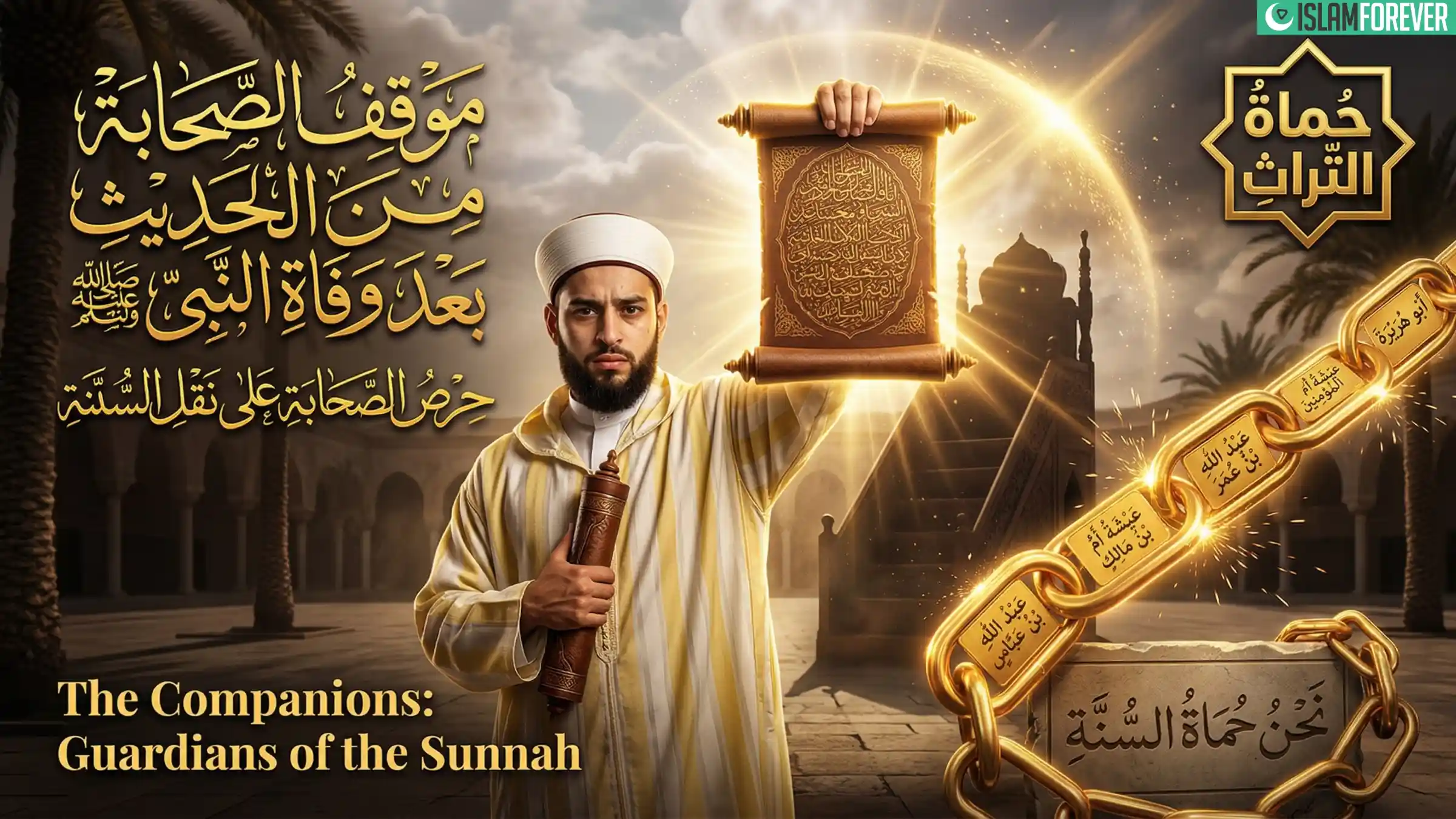 موقف الصحابة من الحديث بعد وفاة النبي ﷺ | حرص الصحابة على نقل السنة – الحلقة 07